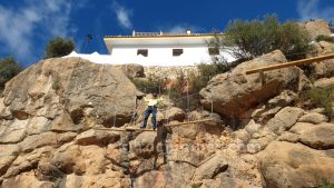 Tramo B Puente Los Palillos - Vía Ferrata El Turrión - Comares - RocJumper