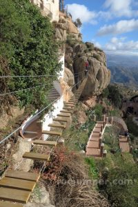 Tramo C Puente Colgante - Vía Ferrata El Turrión - Comares - RocJumper