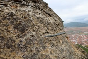 Tramo 2 Flanqueo - Vía Ferrata La Lámpara - Titaguas - RocJumper