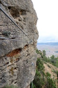 Tramo 2 Puente Nepalí 2 - Vía Ferrata La Lámpara - Titaguas - RocJumper