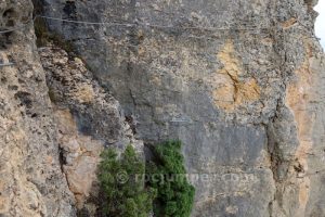 Tramo 2 Flanqueo - Vía Ferrata La Lámpara - Titaguas - RocJumper