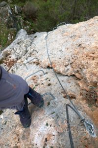 Vertical - Vía Ferrata Ventano del Diablo - Villalba de la Sierra - RocJumper