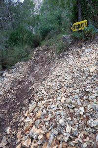 Aproximación - Vía Ferrata Sierra del Lugar - Fortuna - RocJumper