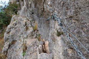 Flanqueo - Vía Ferrata del Ciervo - Casas Nuevas - RocJumper