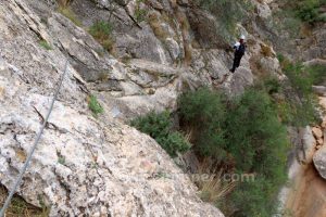 Flanqueo - Vía Ferrata del Ciervo - Casas Nuevas - RocJumper