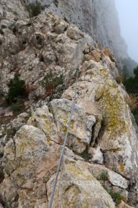 Cresta - Vía Ferrata Sierra del Lugar - Fortuna - RocJumper
