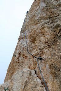 Inicio Fiesta de los Bíceps - Vía Ferrata Sierra del Lugar - Fortuna - RocJumper