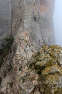 Cresta Fiesta de los Bíceps - Vía Ferrata Sierra del Lugar - Fortuna - RocJumper