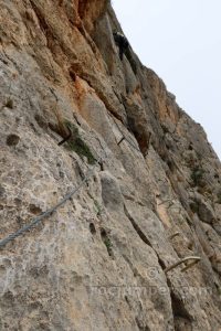 Flanqueo y Vertical - Vía Ferrata Sierra del Lugar - Fortuna - RocJumper