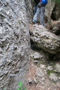 Grapas de Pas de Romeret - Barranco de Palanques - Beceite - RocJumper