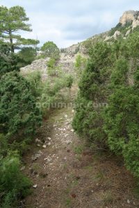 Llegando al plano - Barranco de Palanques - Beceite - RocJumper