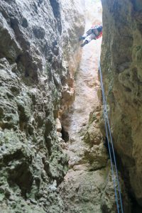 R4 - Vía Ferrata Avenc Ombría de Toll Blau - Mas Barberans - RocJumper