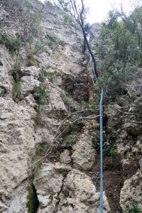 R5 - Vía Ferrata Avenc Ombría de Toll Blau - Mas Barberans - RocJumper