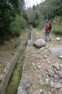 Canalización - Vía Ferrata Avenc Ombría de Toll Blau - Mas Barberans - RocJumper