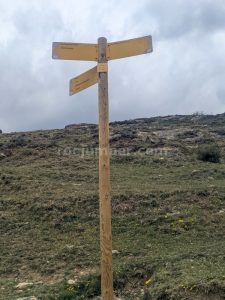 Palo indicador - Torrent de Milany - Santa Maria de Besora - RocJumper