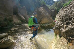 Zona abierta - Barranco Estrechos de Balcez - Alberuela de la Liena - RocJumper