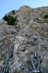 Cadenas - Vía Ferrata Varella Portillo - Murillo de Gallego - RocJumper