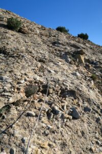 Cable - Vía Ferrata Mallo de la Mora - Peña Rueba - Murillo de Gallego - RocJumper