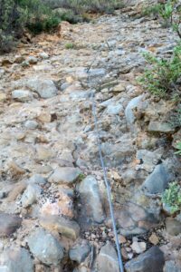 Cable - Vía Ferrata Mallo de la Mora - Peña Rueba - Murillo de Gallego - RocJumper