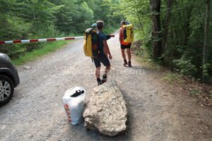 Barrera Parking - Barranco de Gorgol - Piedrahita de Jaca - RocJumper