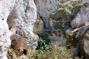 Puente Tibetano - Ranero I - Vía Ferrata Huerta de Rey - RocJumper