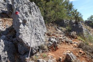 Retorno - Acceso 2 - Vía Ferrata Araúzo de Miel - RocJumper