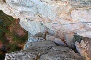 Bajada - Tramo Joan - Vía Ferrata La Pasarela Espeja - Espeja de San Marcelino - RocJumper