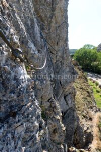 Flanqueo - Ranero II Difícil - Vía Ferrata Huerta de Rey - RocJumper