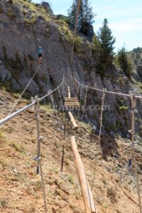 Puente Troncos - Acceso 1 - Vía Ferrata Araúzo de Miel - RocJumper