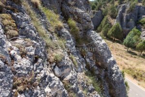 Flanqueos - Acceso 1 - Vía Ferrata Araúzo de Miel - RocJumper