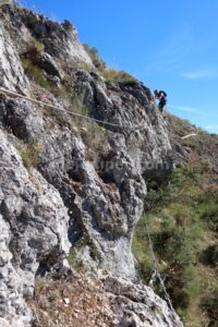 Puente Nepalí - Ranero II Difícil - Vía Ferrata Huerta de Rey - RocJumper