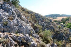 Flanqueo cable - Ranero II Difícil - Vía Ferrata Huerta de Rey - RocJumper