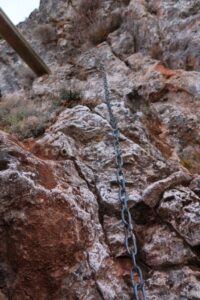 Salida cadena - Vía Ferrata La Pasarela Espeja - Espeja de San Marcelino - RocJumper