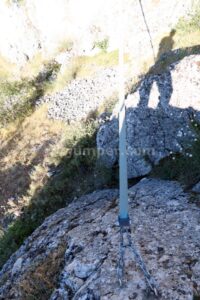 Puente slackline - Ranero II Medio - Vía Ferrata Huerta de Rey - RocJumper