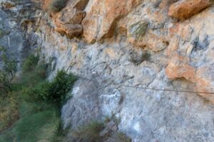 Flanqueo - Vía Ferrata Cueva de San Marcos - Nalda - RocJumper