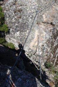 Puente mono - Vía Ferrata Cuerda la Graja - Duruelo de la Sierra - RocJumper