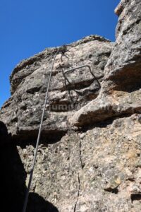 Subida - Vía Ferrata Cuerda la Graja - Duruelo de la Sierra - RocJumper