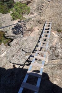 Puente Colgante - Vía Ferrata Cuerda la Graja - Duruelo de la Sierra - RocJumper