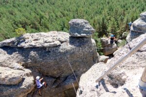 Puente Mono - Vía Ferrata Cuerda la Graja - Duruelo de la Sierra - RocJumper