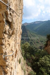 Flanqueos - Vía Ferrata Harri-Gorri - Sobrón - RocJumper