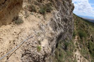 Flanqueos Tramo 2 - Vía Ferrata Miraveche-Silanes - RocJumper