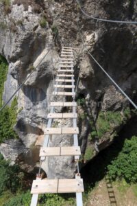 Puente Colgante Tramo 1 - Vía Ferrata Miraveche-Silanes - RocJumper