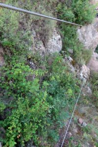 Puente Mono 1 - Vía Ferrata Confinamiento (Ribafrecha, La Rioja)