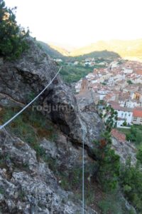 Puente Mono 2 - Vía Ferrata Lombera - Arnedillo - RocJumper