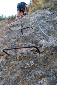 Resalte - Vía Ferrata Confinamiento (Ribafrecha, La Rioja)