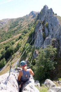 Puente Tibetano - Vía Ferrata Valdetorno Sabero - RocJumper