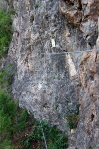 Puente Mono 3 - Vía Ferrata Lombera - Arnedillo - RocJumper