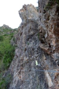 Vertical y Desplome - Vía Ferrata Lombera - Arnedillo - RocJumper