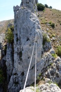 Puente mono - Vía Ferrata Valdetorno Sabero - RocJumper