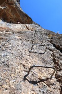 Bifurcación - Vía Ferrata Camaleño - Los Llanos - RocJumper